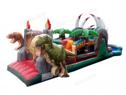 jurassic wet/dry obstacle course