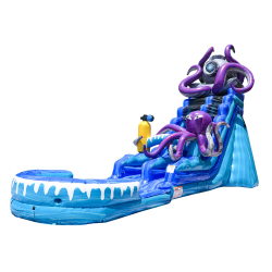 JCXD WS19DS20waterslide 1717519666 20' Deep Sea Water Slide W/Pool ( REQUIRES WIDE ENTRANCE TO