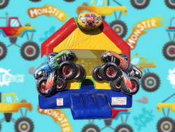 monster trucks 13x13 bounce house
